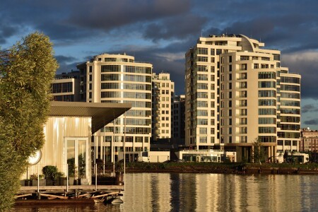 СПб. Вид на Леонтьевский мыс