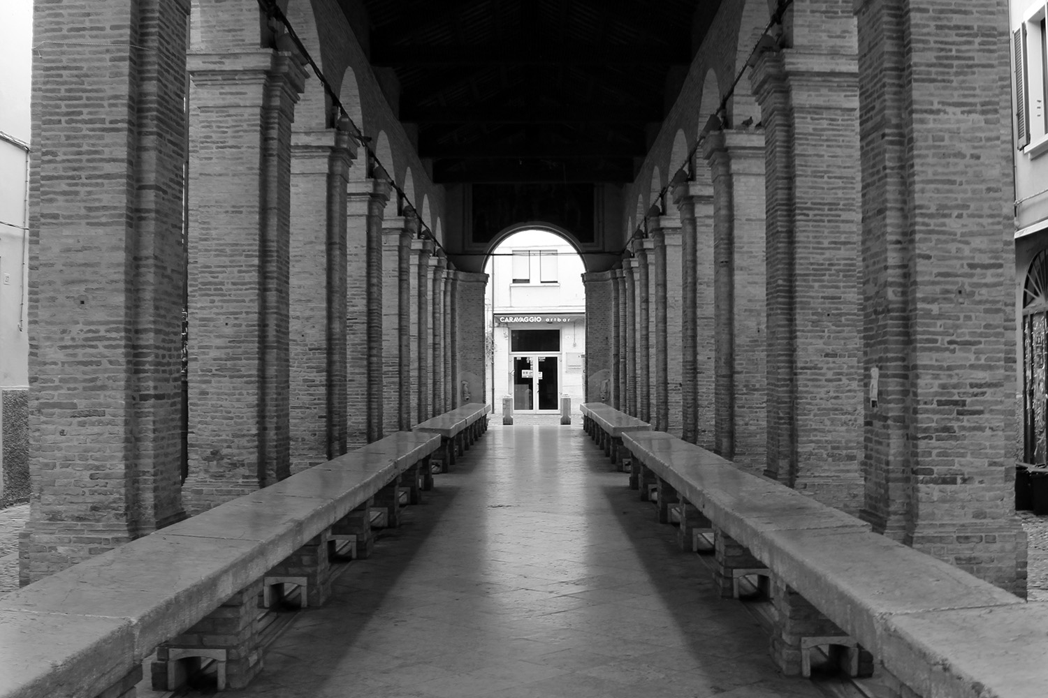 Бывшие рыботорговые ряды в Римини (Италия)