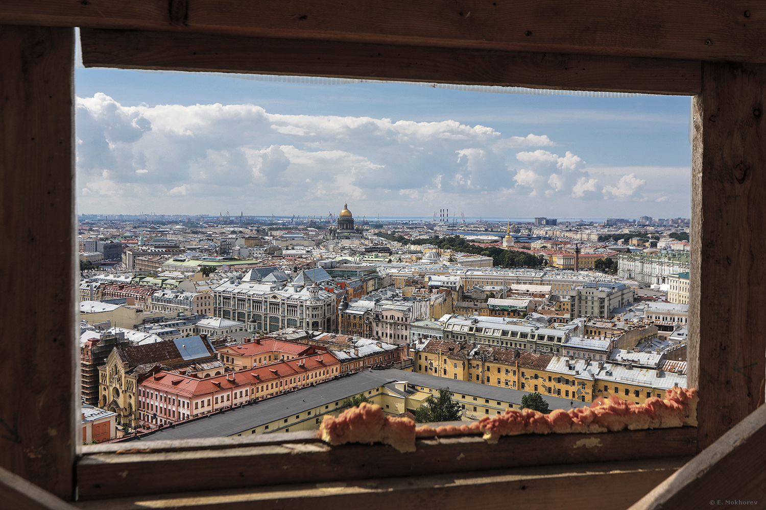 А из нашего окна... С-Пб., июль 2020.