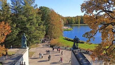 Гуляем в Екатерининском парке