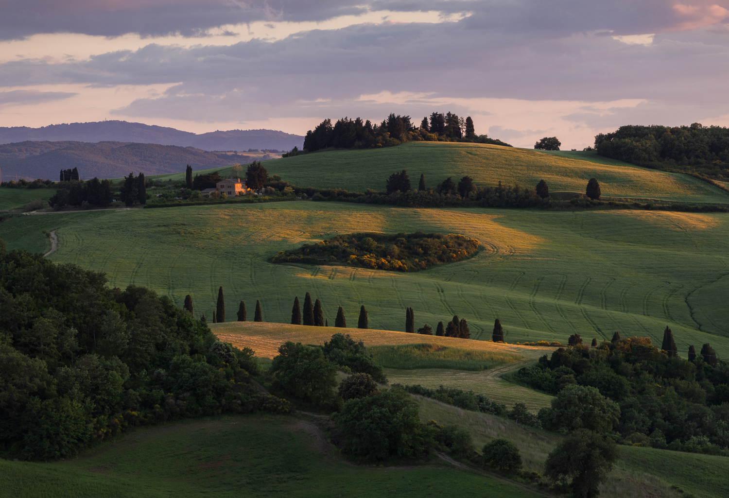 Свет на холмах