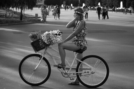 Продавщица цветов