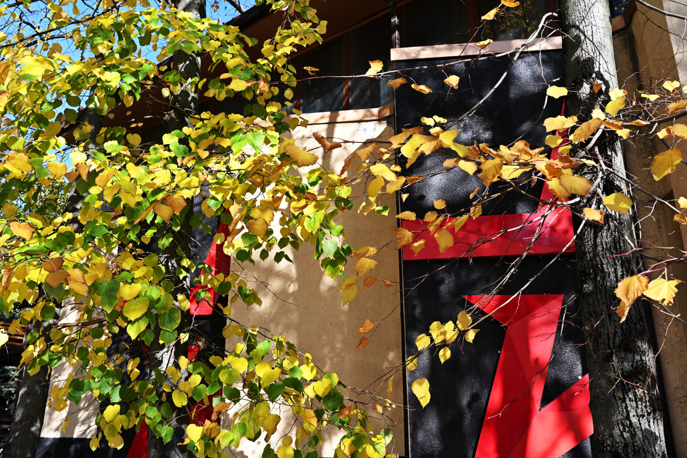 в переулках осени