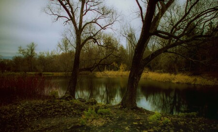 Осеннее озеро