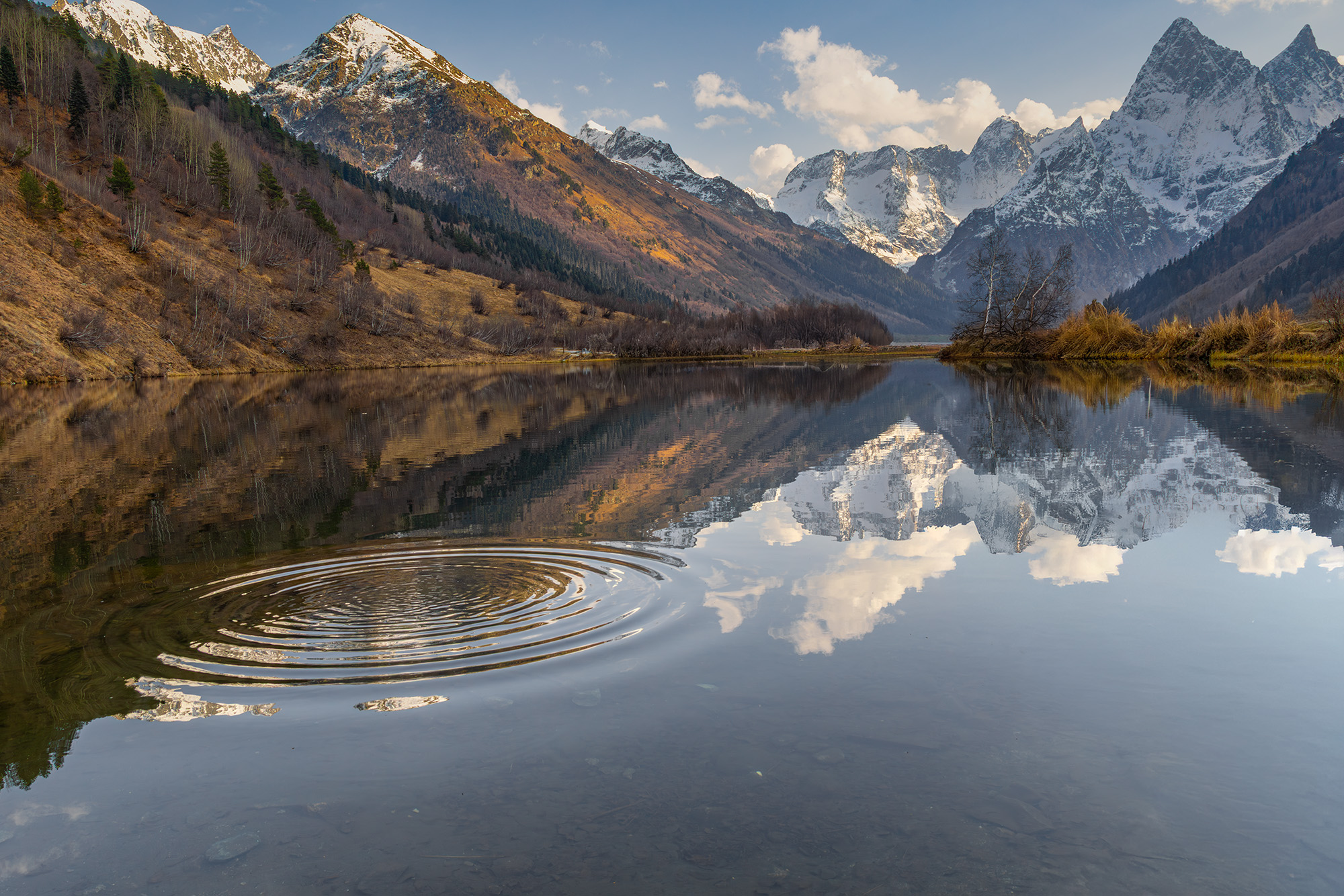 Туманлы-кёль. Ущелье Гоначхир.
