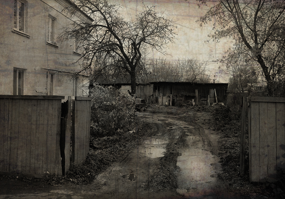 ноябрьский дворик