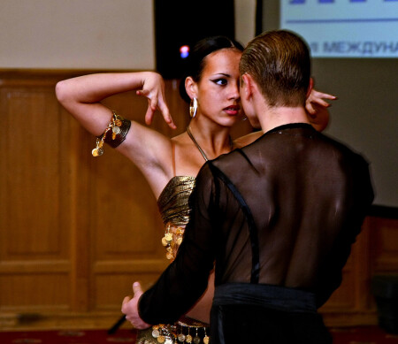 Страсть в танце.