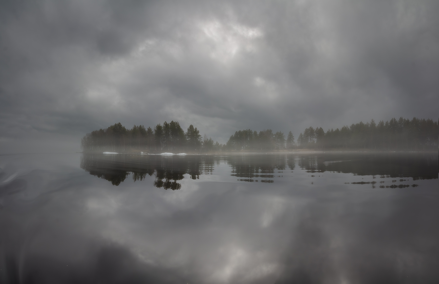 Туман на Выгозере