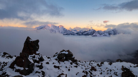 Закат на &quot;Ледовой базе&quot;
