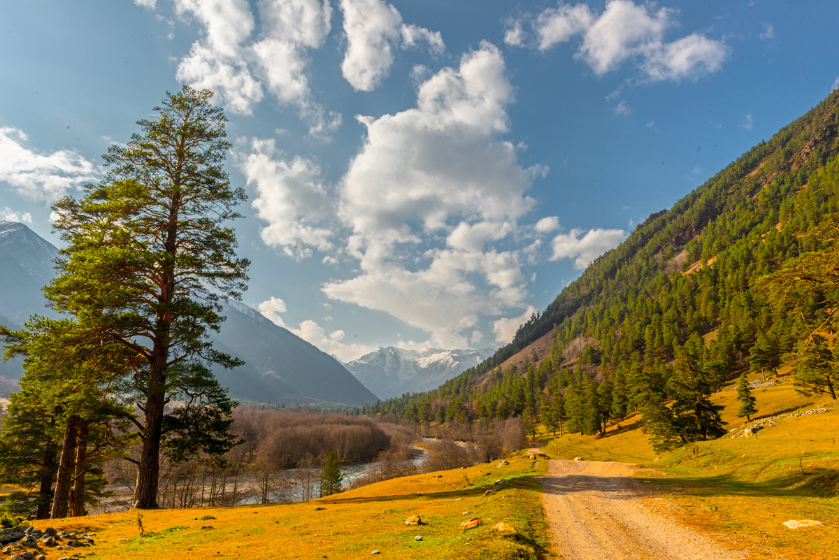Долина реки Аксаут.КЧР.