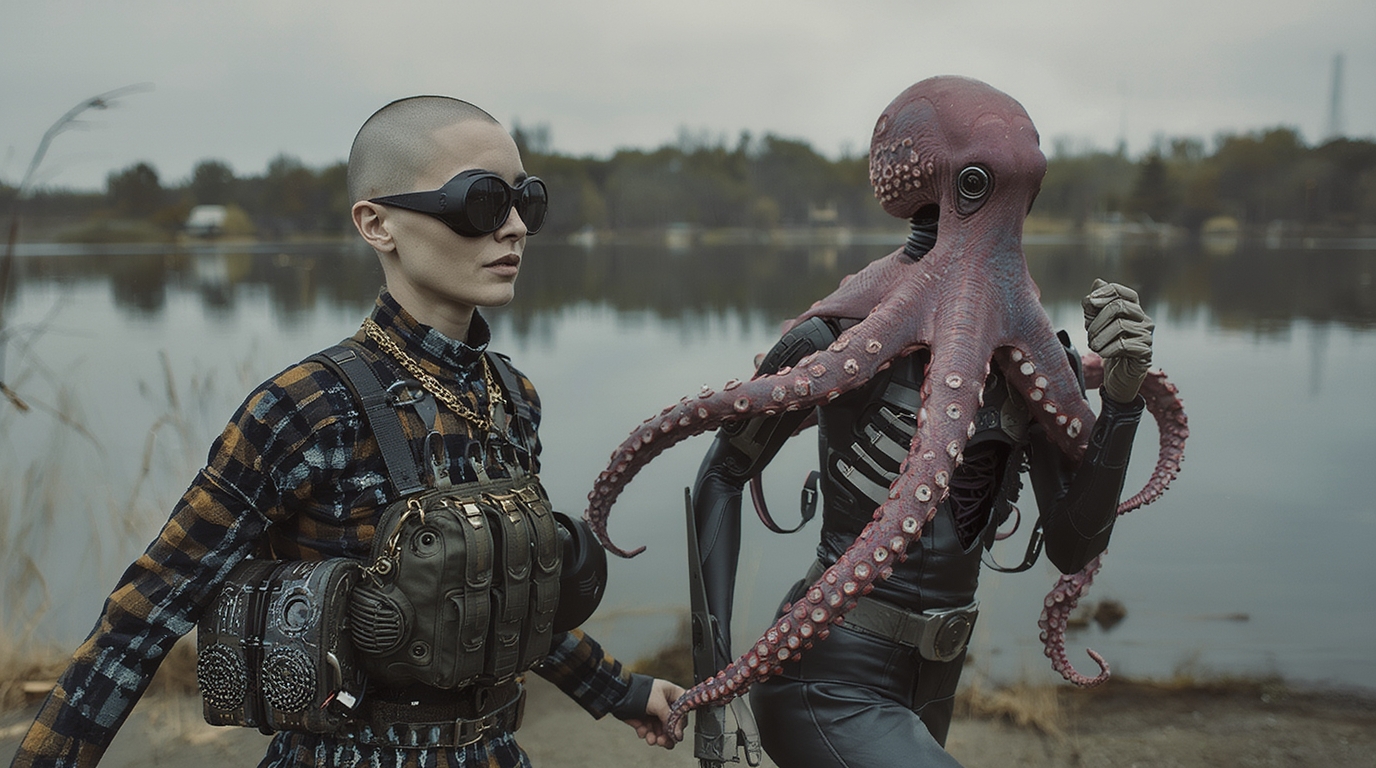 . утренняя пробежка с катей волковой