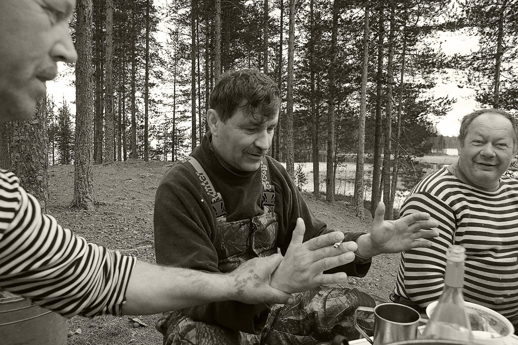 Диалоги на рыбалке или держите меня семеро. 