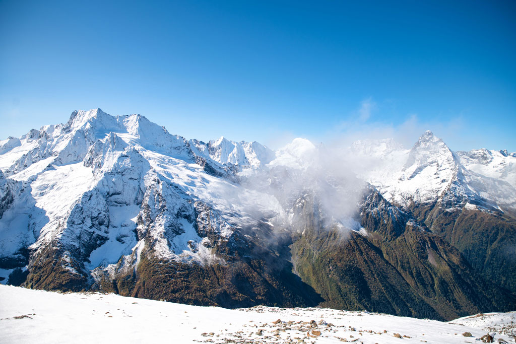 Ледник Джугутурлучат . Карачаево-Черкесская Республика.