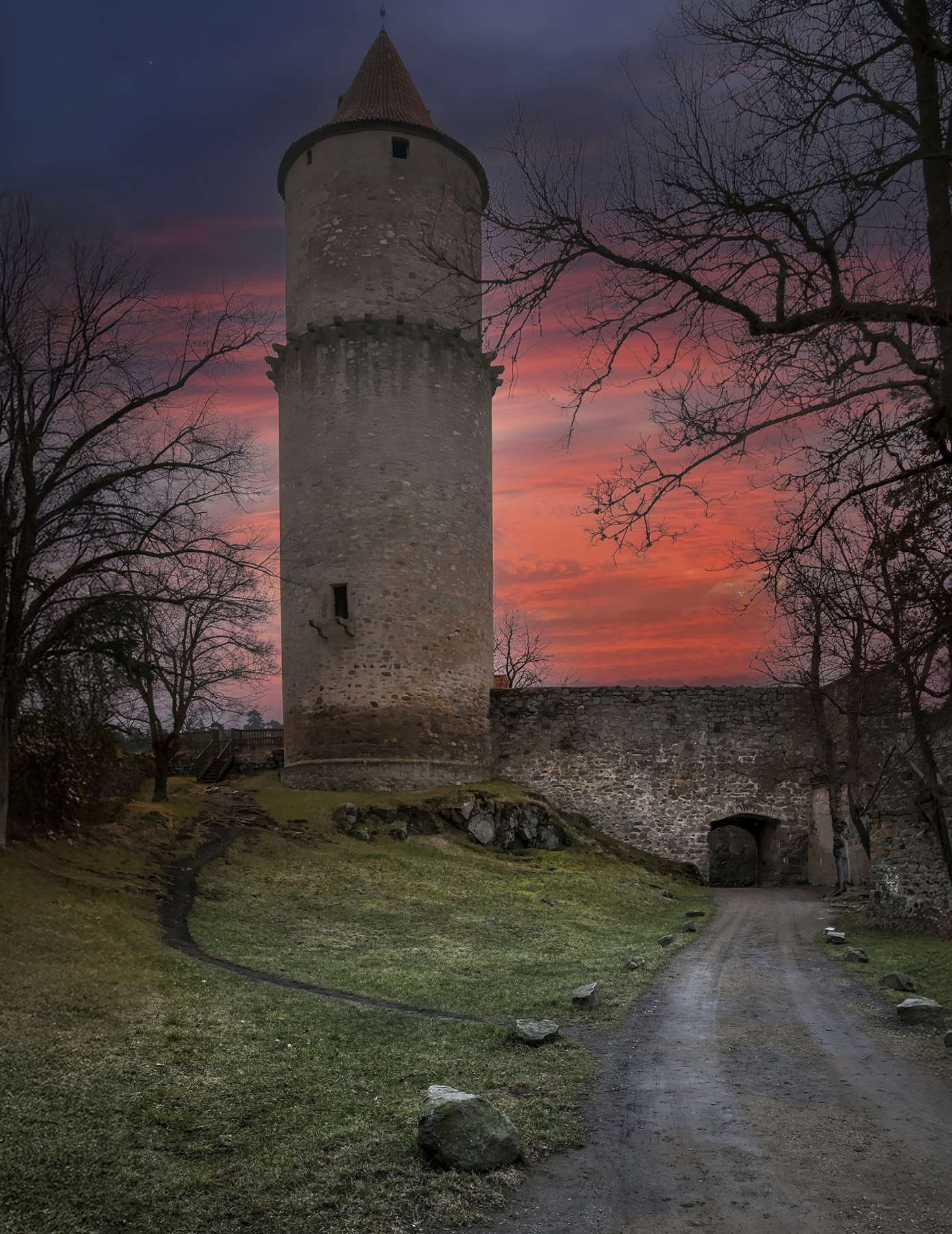 Старая башня.