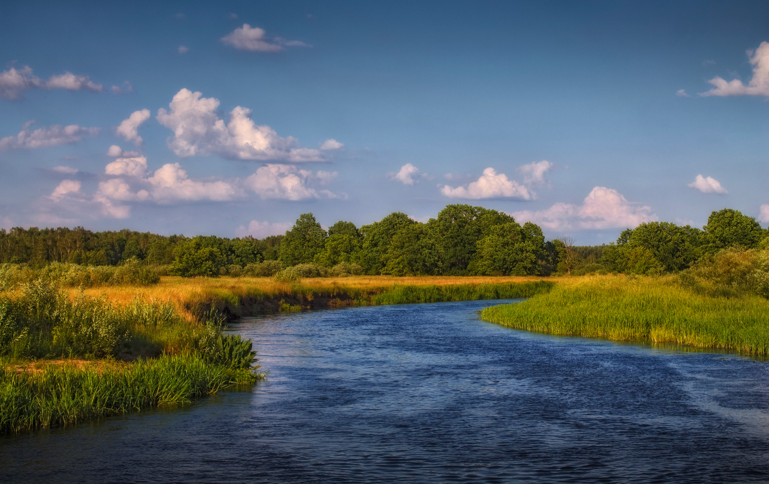 Вечерело на Немане