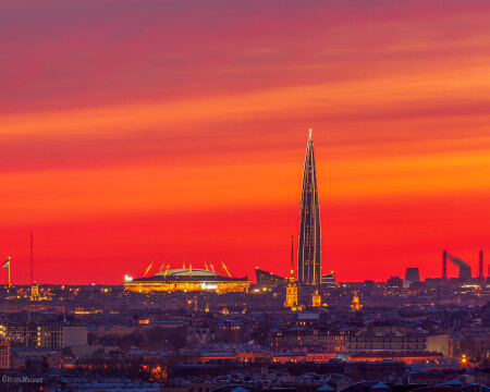 Вечерний Санкт-Петербург