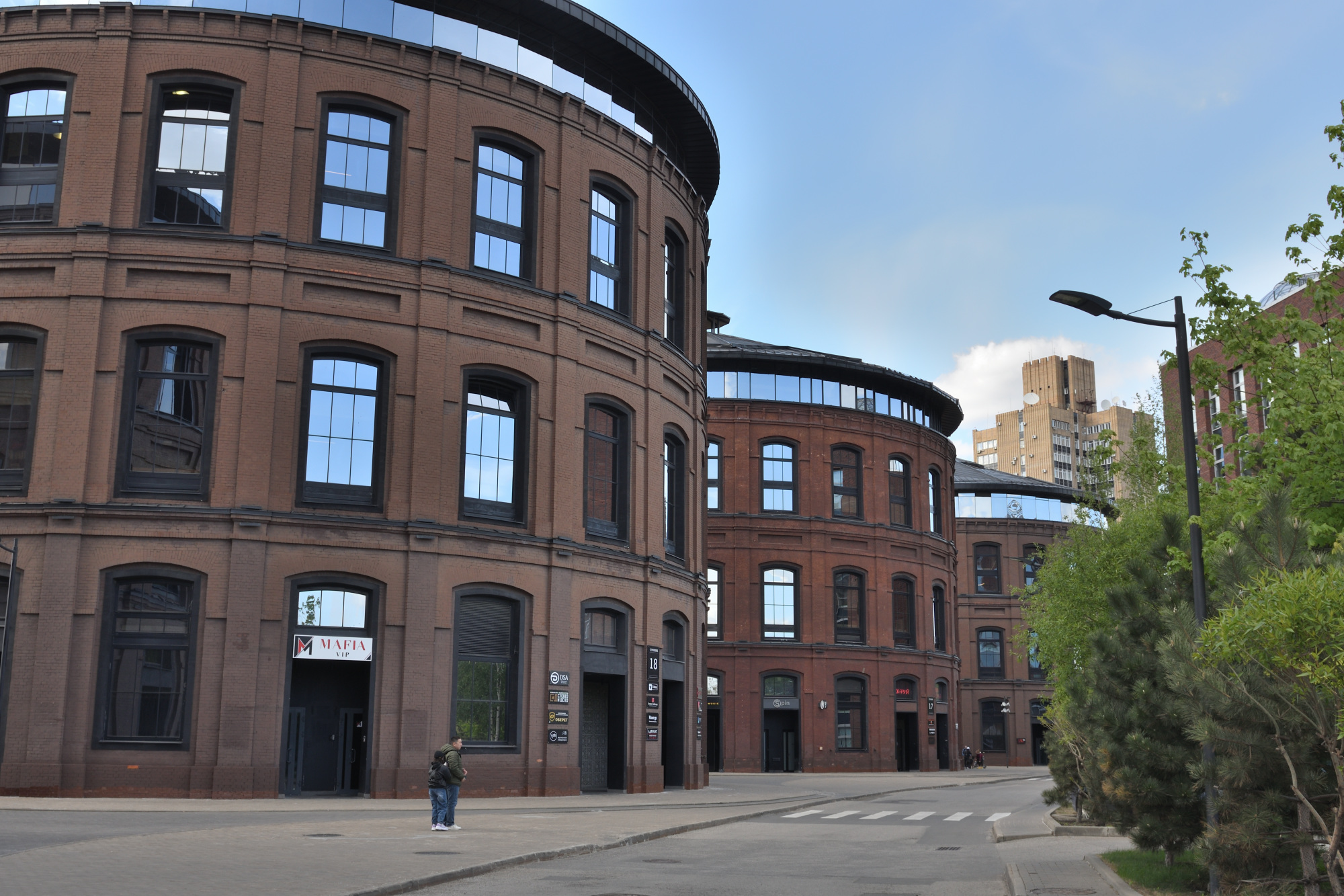 Газгольдеры в Москве