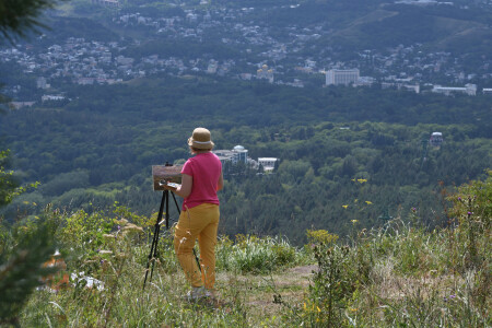 Вид на Кисловодск