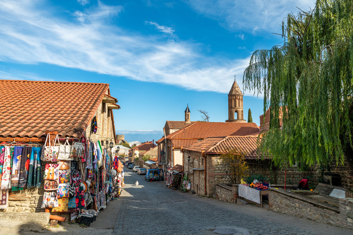 Сигнахи - город любви. Кахетия. Алазанская долина. Грузия. 