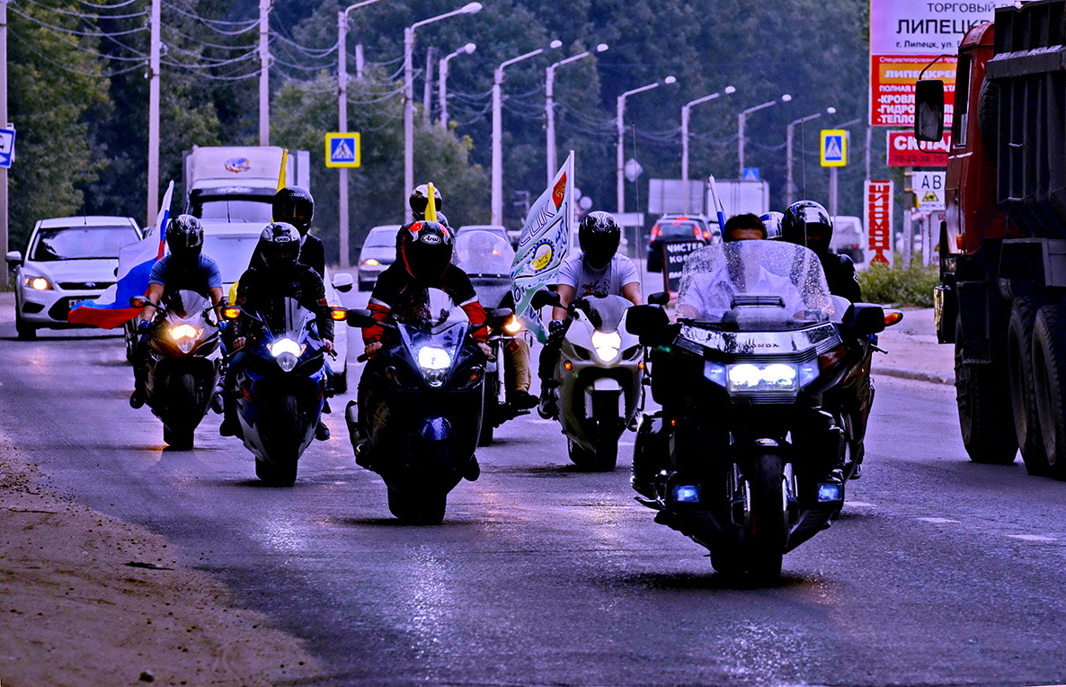 Байкеры,закрытие сезона.