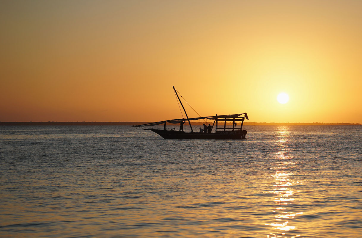Занзибарский закат.