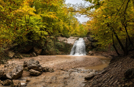 Водопады Руфабго. Адыгея. 