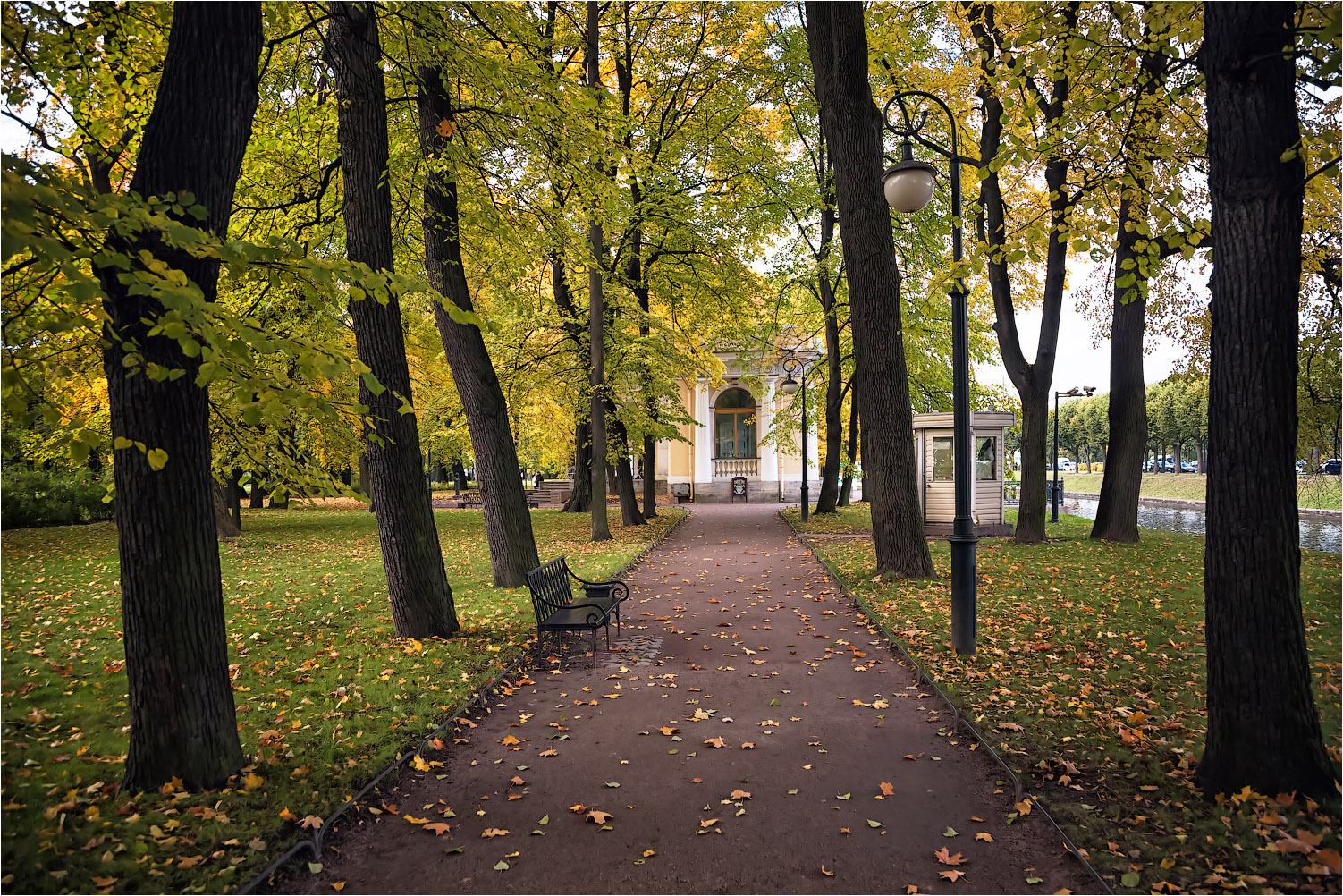 Осень в Михайловском саду