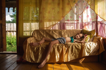 В лучах солнца