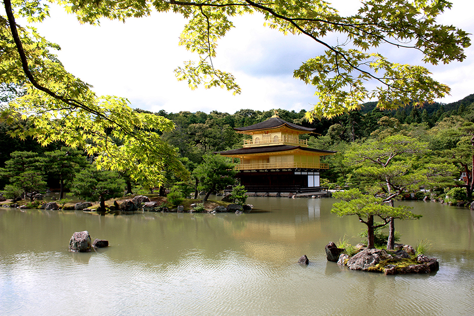 Сокровище японского культа. Золотой павильон Кинкакудзи в Киото.