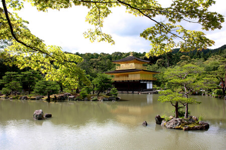 Сокровище японского культа. Золотой павильон Кинкакудзи в Киото.