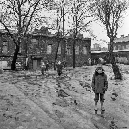 Лиговка. Ленинград. 1989.