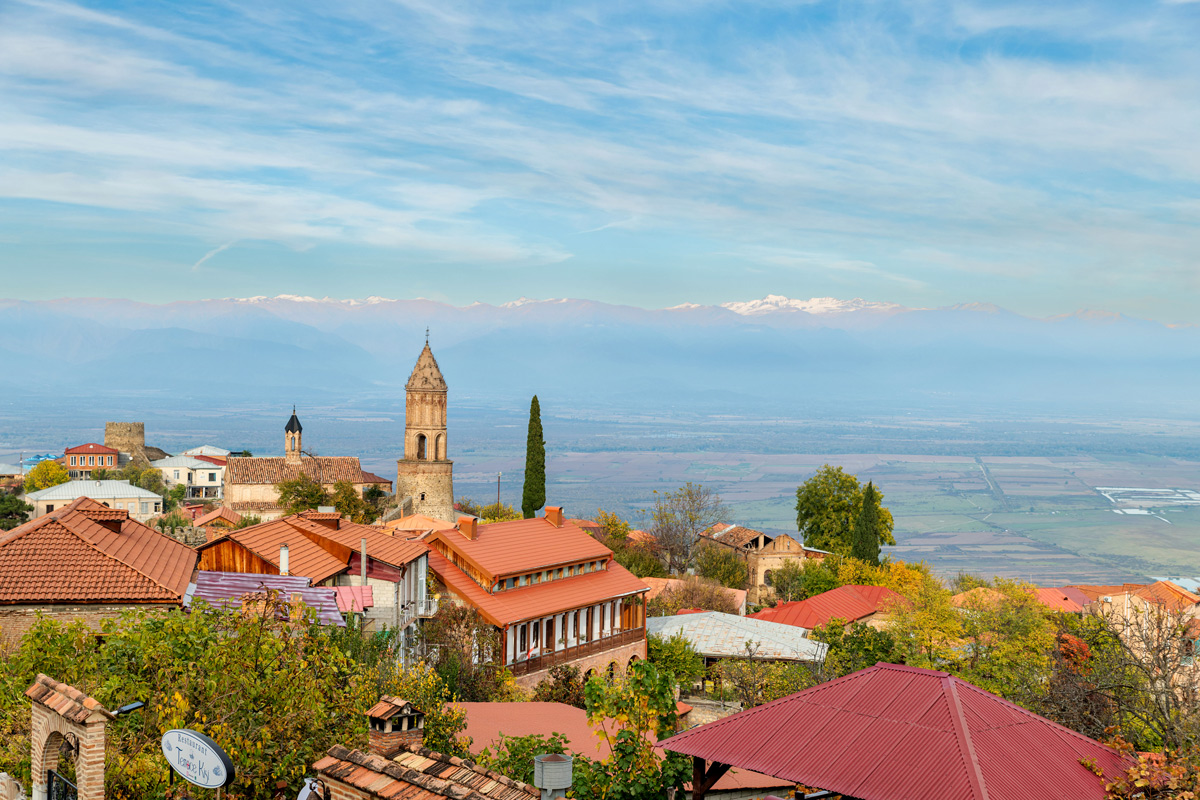 Сигнахи. Алазанская долина. Грузия. 