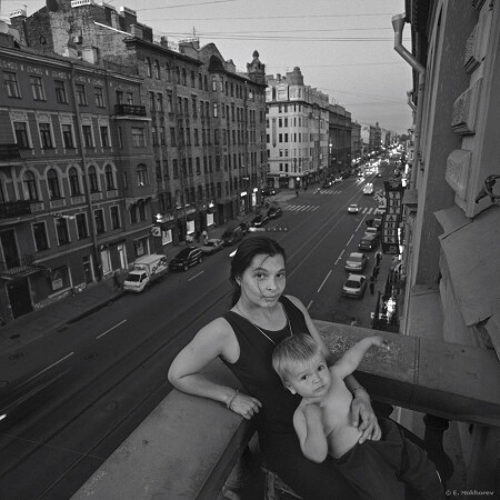 Елена и Илларион. Средний проспект Васильевского острова, С-Пб., 2009.