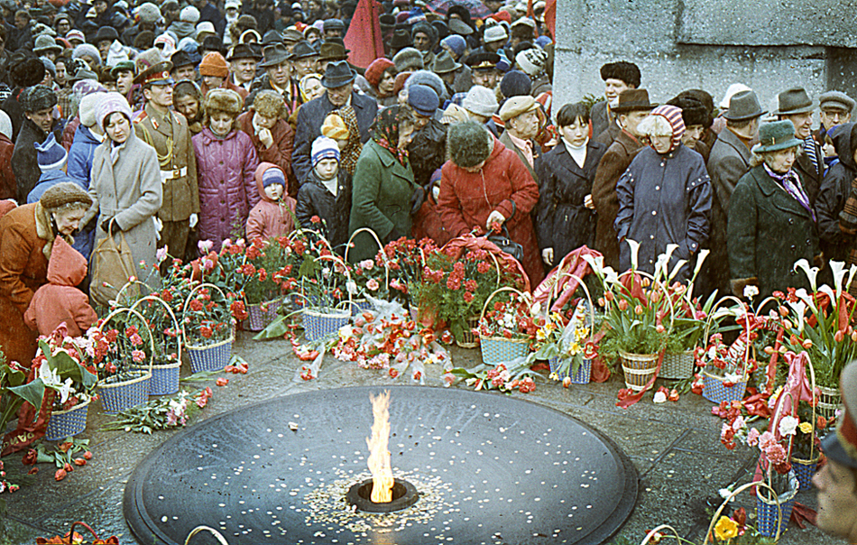 День Победы, 9 Мая. Новосибирск.