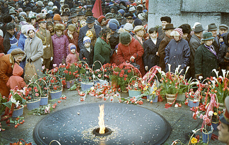 День Победы, 9 Мая. Новосибирск.
