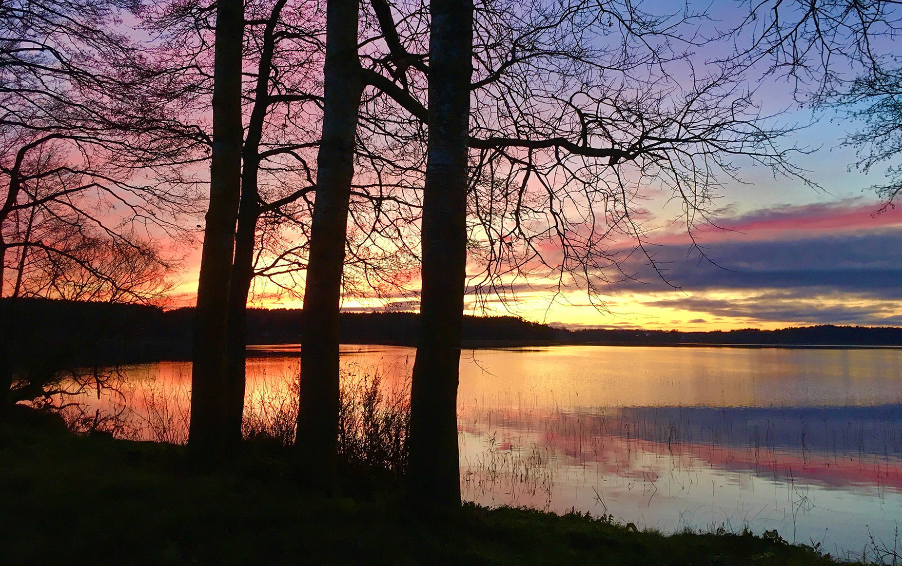 Радужный закат