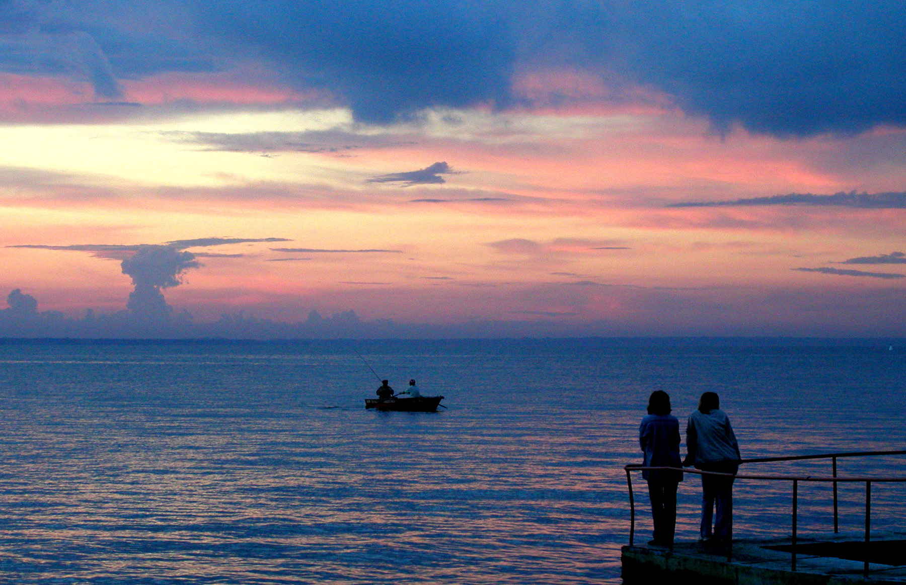 Ждут с уловом