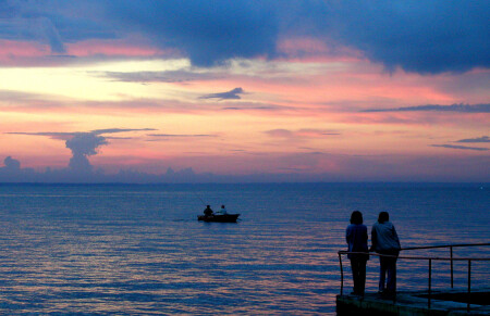 Ждут с уловом