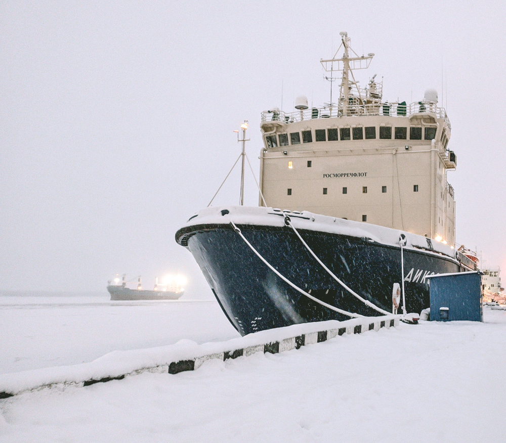 В порту Архангельска