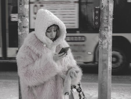 Розовый медвежонок