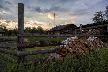 Деревенский пейзаж
