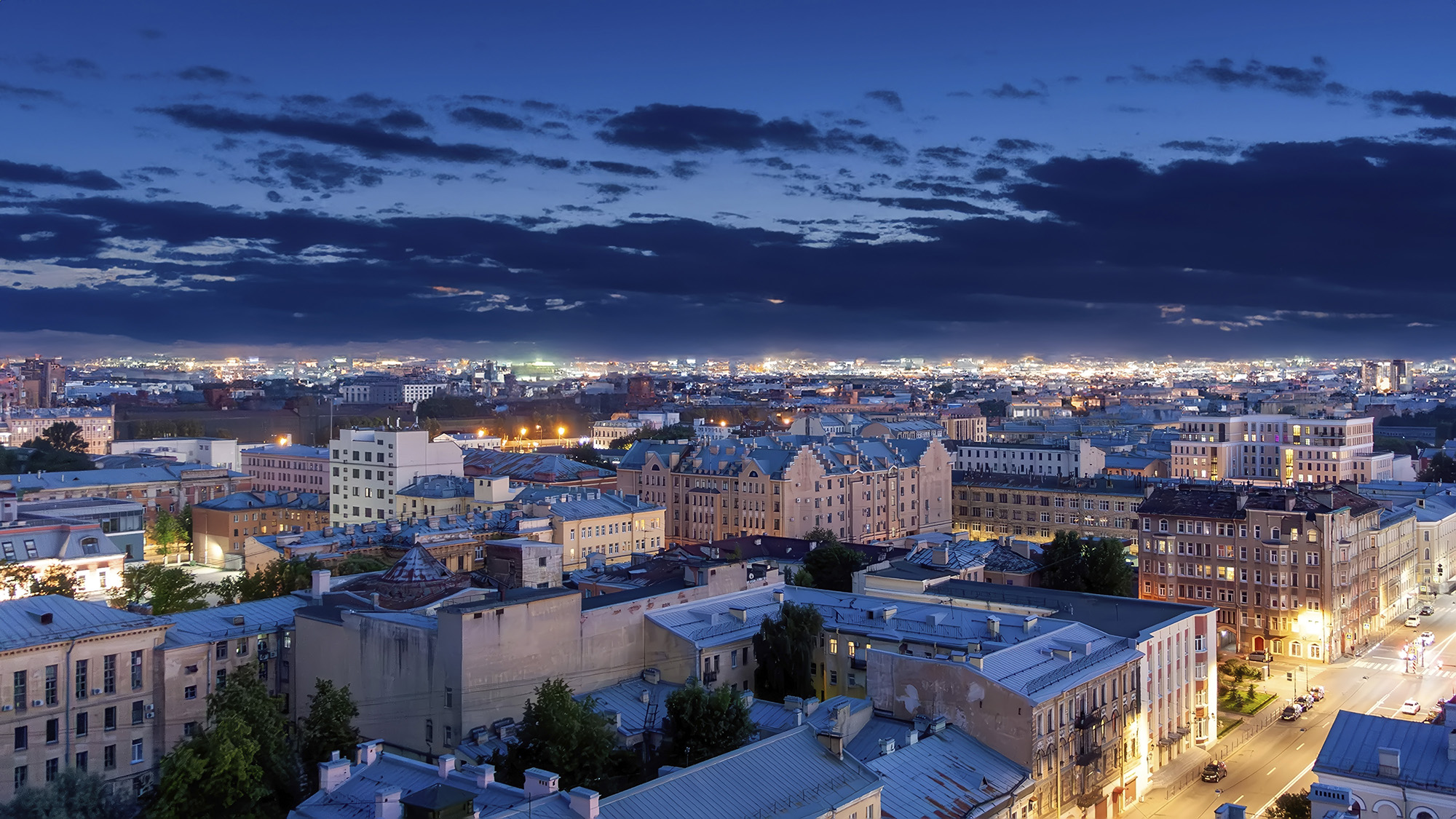 Питер, белые ночи