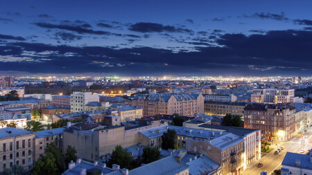 Питер, белые ночи