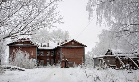 Старый дом в Архангельске