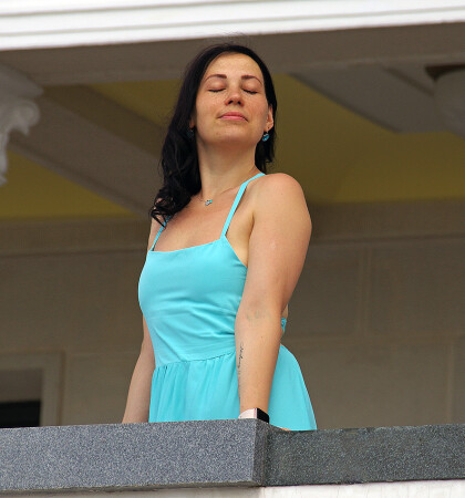 Портрет с закрытыми глазами