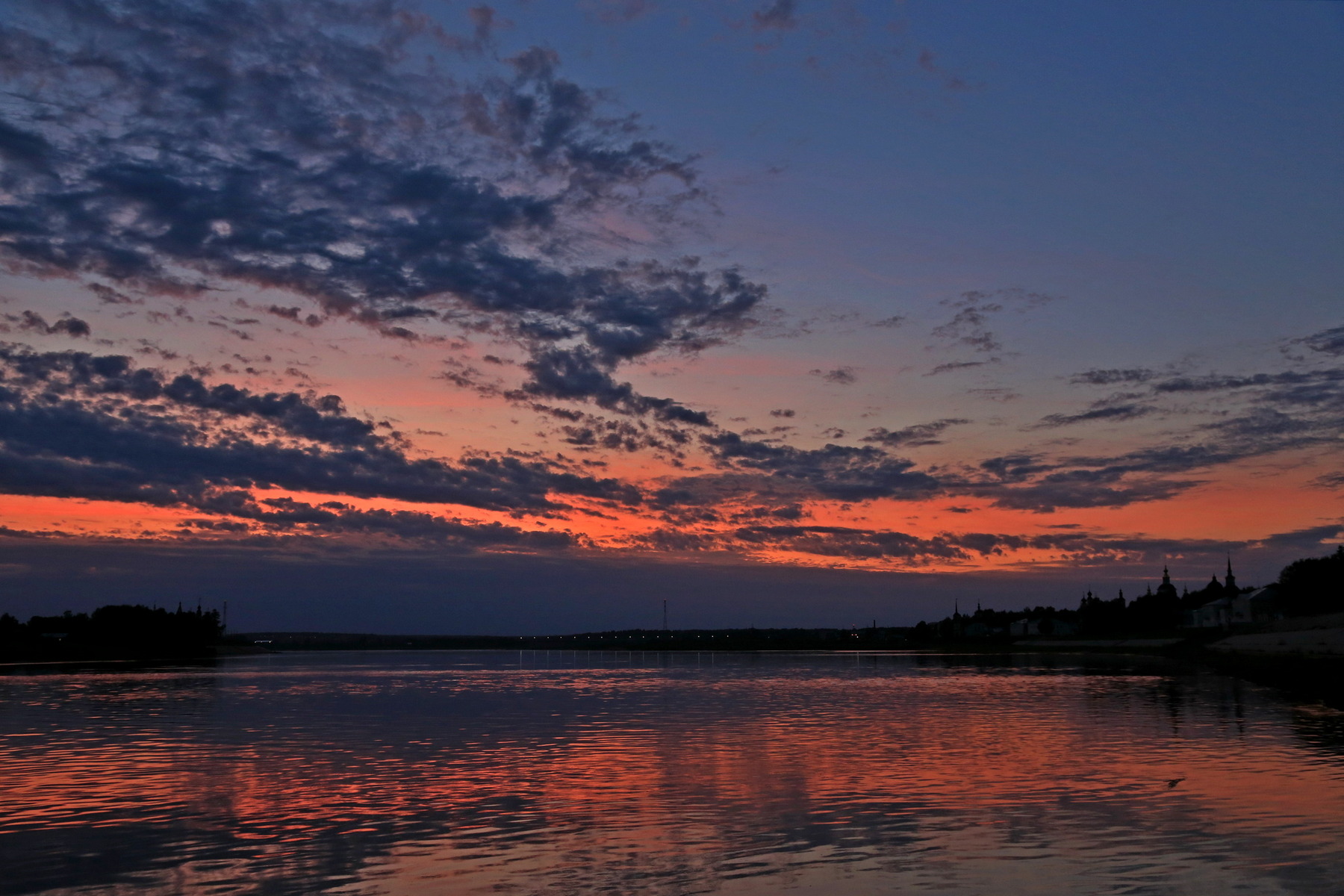 После заката. Сухона.