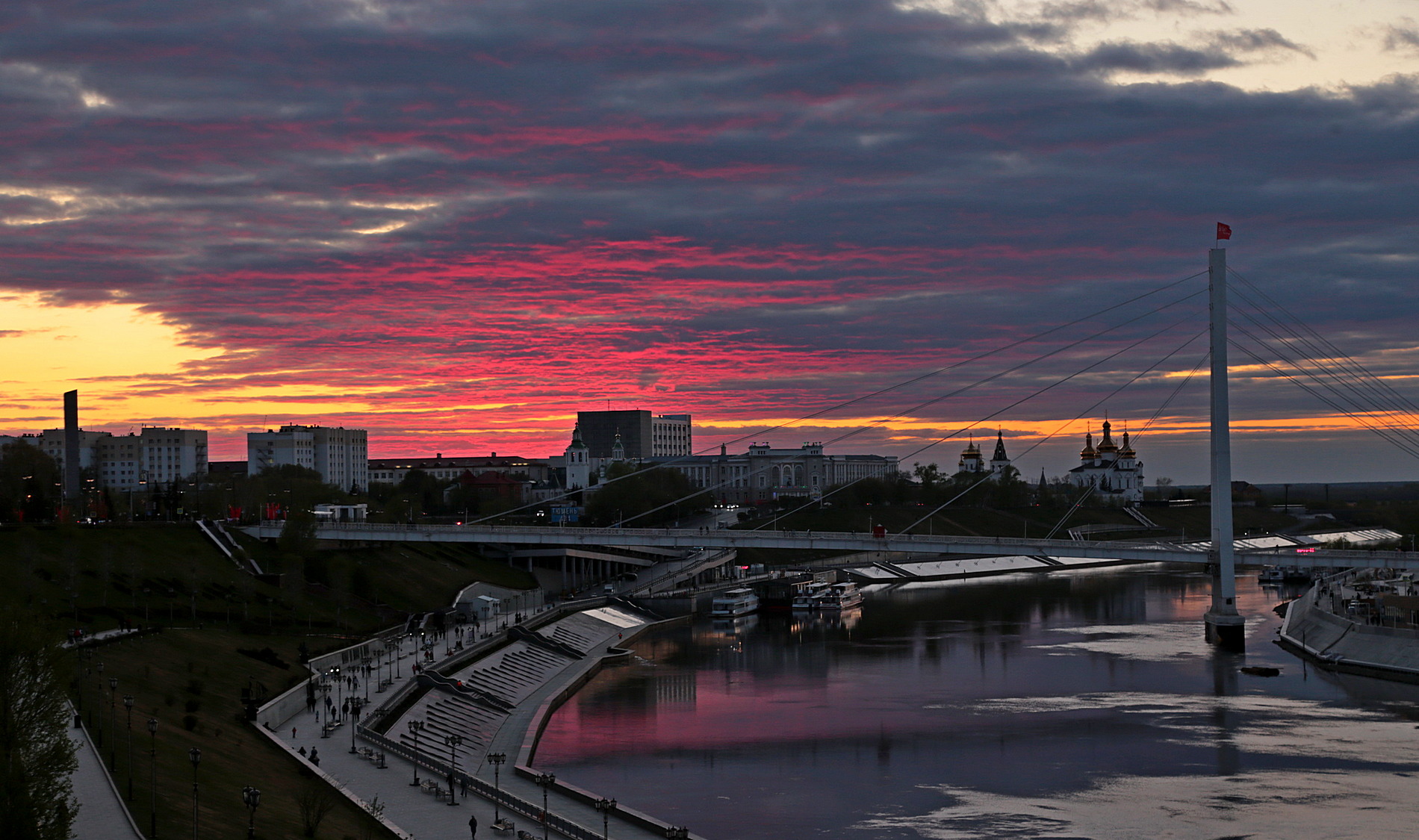 Закат над Турой
