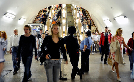 Московское метро.