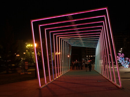 Ночной Красноярск