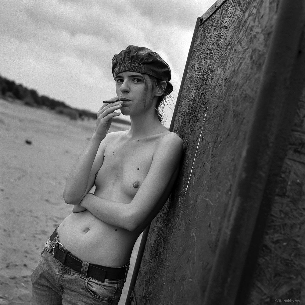 Анна. Остров Котлин, август 2012.